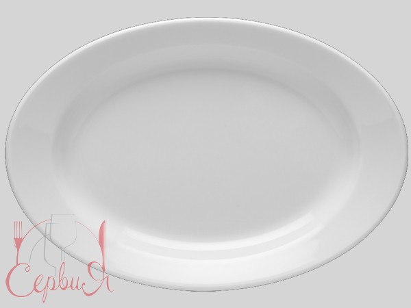 Блюдо овальне глибоке 38cм 0263 Kaszub-Hel_2