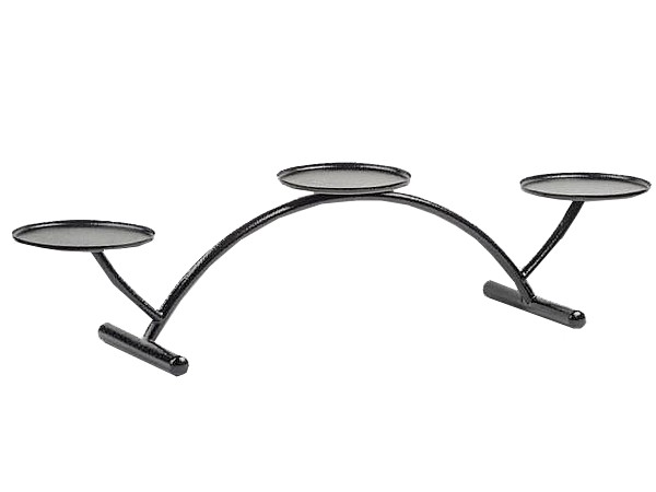 Стійка банкетна Рестам R3 Color (ч) (чорний мат)_1