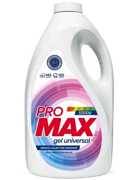 ONIKS Гель для прання  5,5кг GEL UNIVERSAL PRO MAX_1