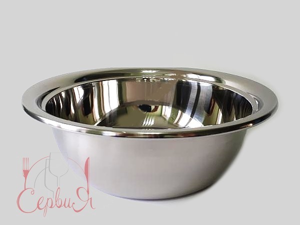 Миска глибока металева глянцева д.36см 7,7л 18958_2
