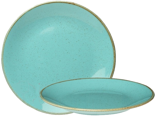 Тарілка плітка 28см Porland Seasons Turquoise 187628_1
