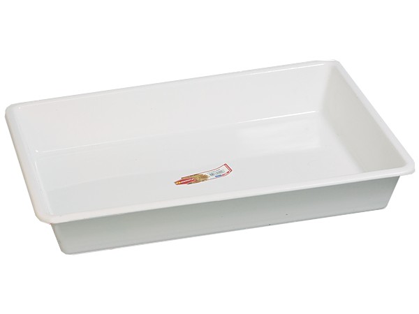 Лоток №4 пластик білий 54х38х9см 1420 Senyayla_1