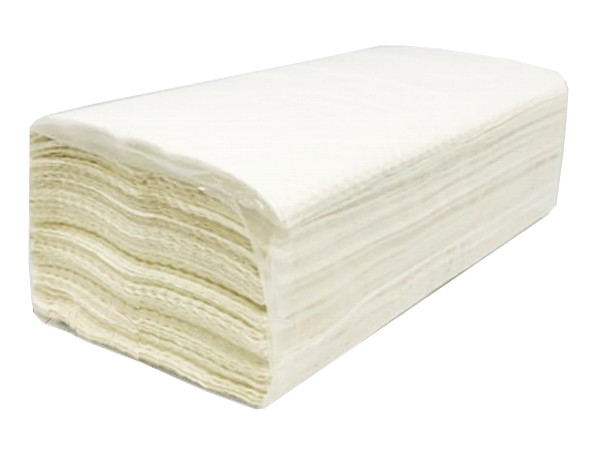 Рушник 2шари Vскладення білий целюлоза 150шт MAXI Servia PRO_1