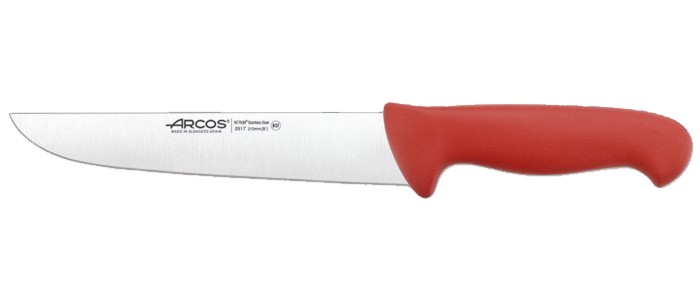 Ніж м 'ясника 210мм червоний "2900" 291722 Arcos_1