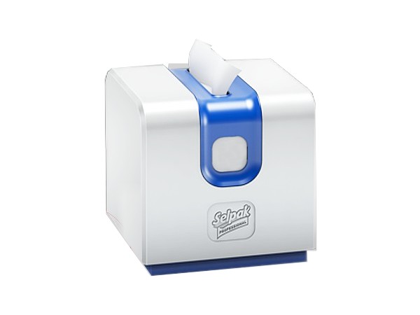 Діспенсер для серветок настільний білий Selpak PRO Pickasso 57106200_1