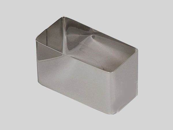 Форма прямокутна для формування гарнірів і салатів 80х40мм, h45мм_2