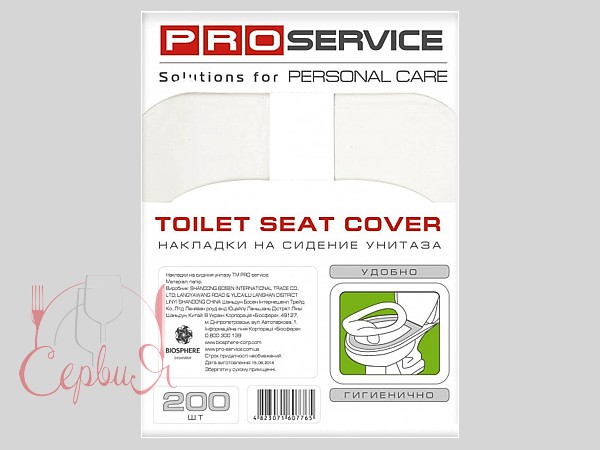 Накладки для унітазу 1/4сложение 200шт PRO 31200250_2
