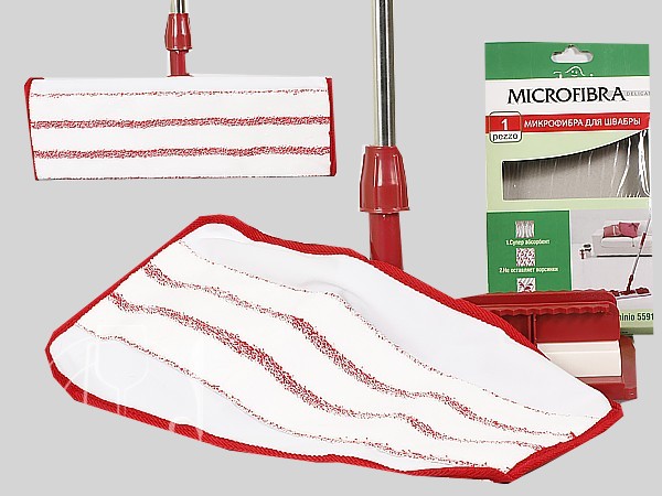 Салфетка универсальная микрофибра до швабри 42х22см МЖ 6895_2