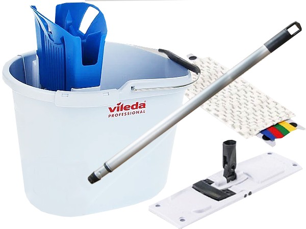 Відро-трансформер Vileda з віджимом Ультра Спід Міні (відро+віджим+тримач+кий) 25800300_1
