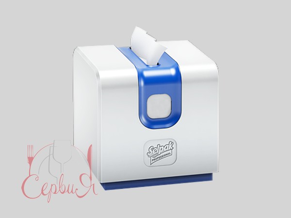 Діспенсер для серветок настільний білий Selpak PRO Pickasso 57106200_2