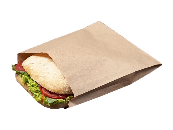 Саше паперовий для хачапурі 220х170х30мм крафт без рисунка 100шт ЭКО_1