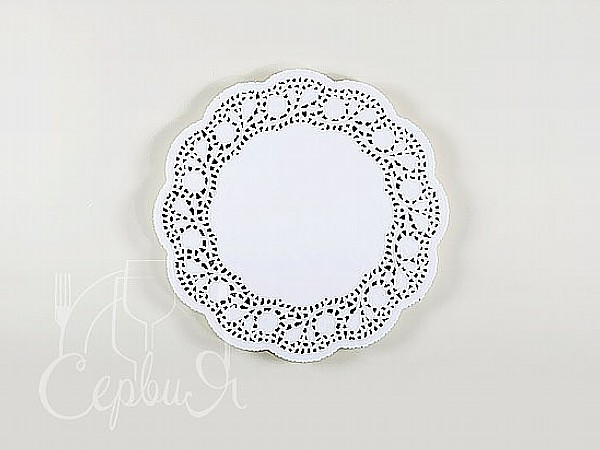 Серветка ажурна д.29см 250шт ПП_3