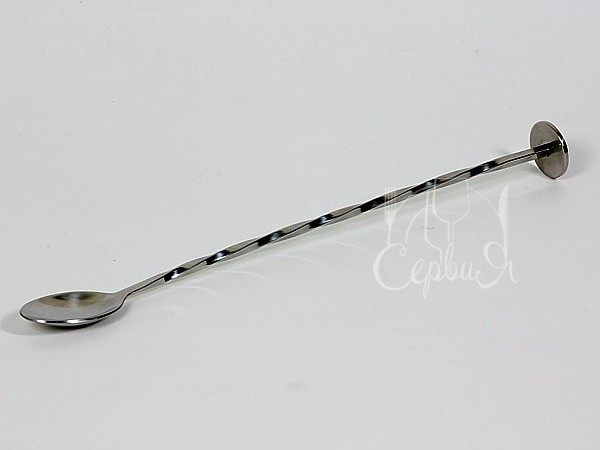 Ложка барна з мадлером спіраль велика Профі 203001_3