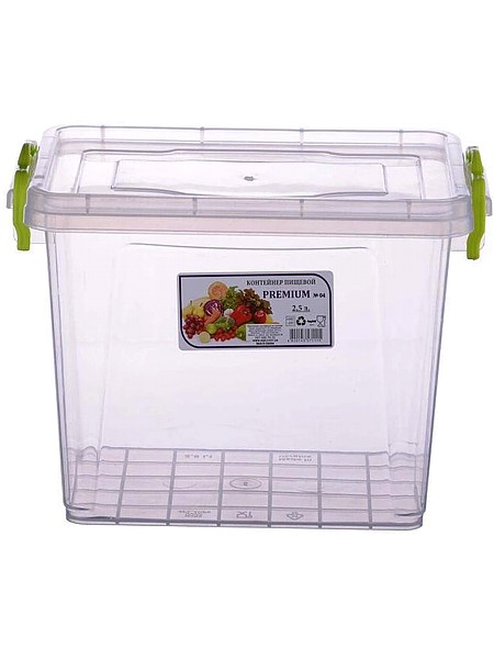 Бокс для продуктів высокий №4 2,5л PREMIUM_1