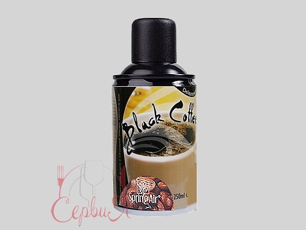 Освіжувач повітря для діспенсера 250мл Чорна кава SpringAir_2