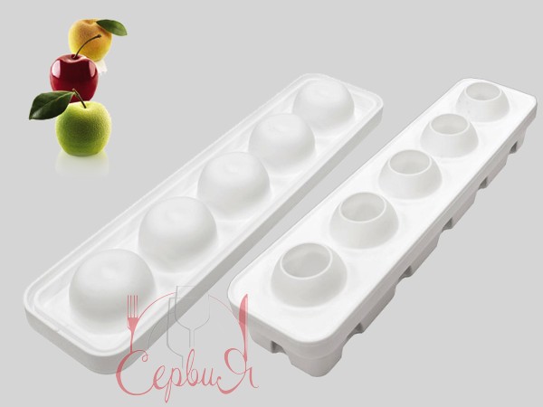 Форма силиконовая 60*55мм MELA CILIEGIA & PESCA 115_2