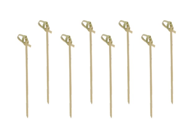 Шпажка для канапе бамбук Вузол 9см 100шт ПП_1