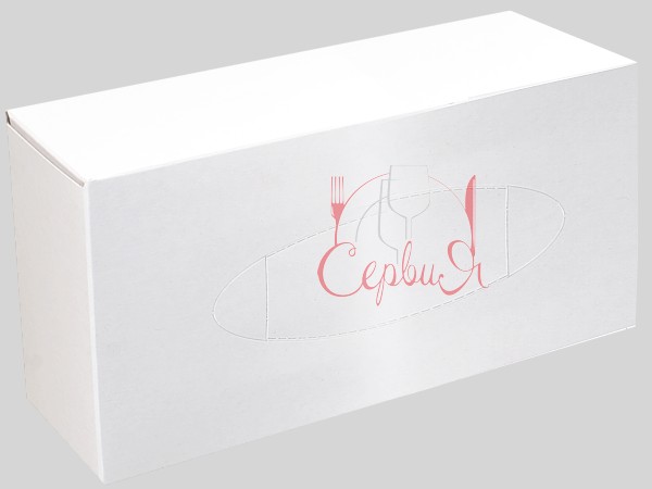 Серветка двошарова біла 20х20см Grand 150шт у боксі Point СКБ-2/150_2