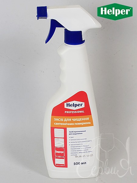 Засіб для чищення сантехнічних поверхонь 500мл Helper 190400068_3