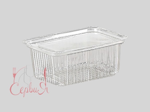 Контейнер з кришкою 500мл 143х104х58мм ПС-160/16 10шт_3