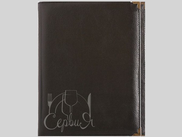 Папка меню з куточками А5 (шкірозам.) арт.58-16_2
