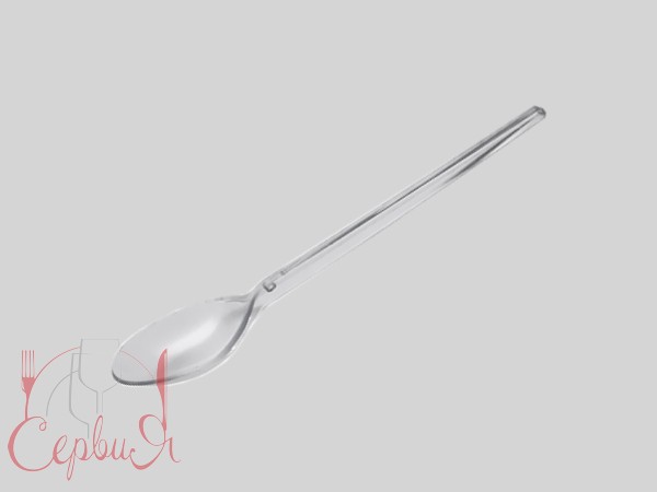 Ложка чайна прозора 100шт СТ_2