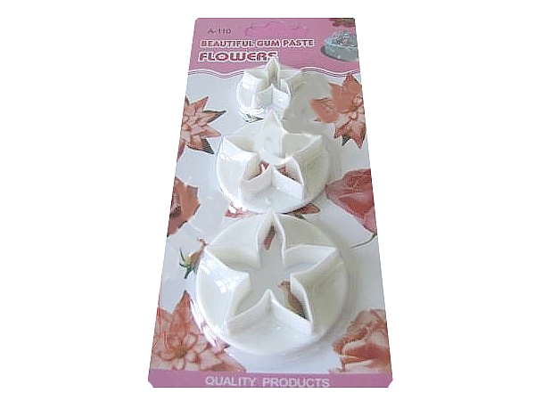 Вирубка кондитер.для масті15953ки з 3-х"Троянда" 15953_1