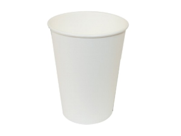 Стакан 340мл паперовий білий 50шт ГЦ_1
