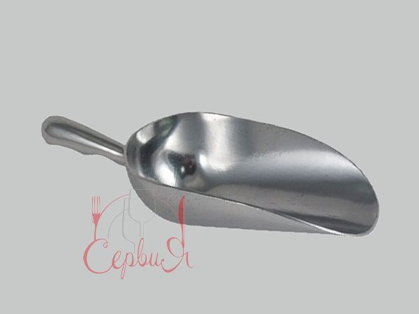 Совок для льоду 19см алюмінієвий 18326_2