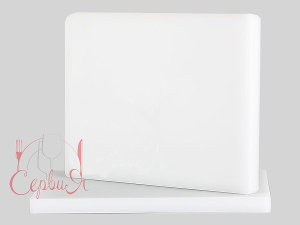 Дошка обробна пластикова біла 30х40х2 арт.15316_2