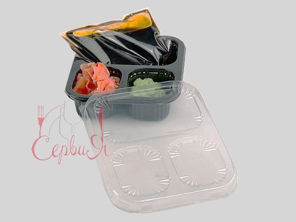 Контейнер 115х90х25мм 18772 10шт (імбир,васабі,соєвий соус)_2