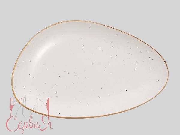 Тарілка трикутна 230х140мм  F1961WY-9PG Sahara_2