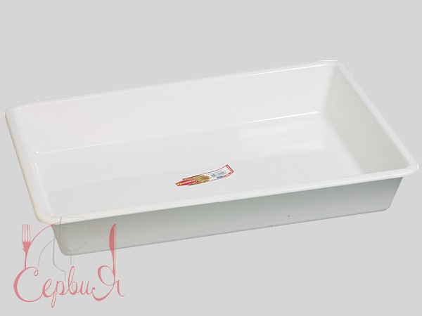 Лоток №4 пластик білий 54х38х9см 1420 Senyayla_2