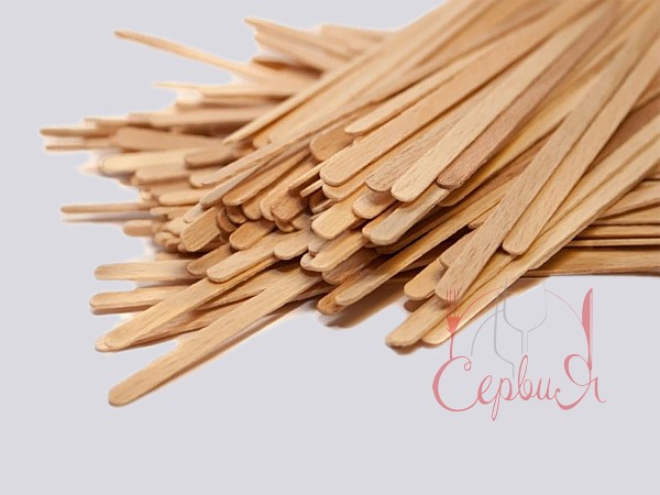 Мішалка дерев'яна 14см 800шт Z BEST 5014_2