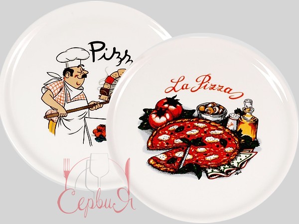 Тарілка для піци декор 305мм 0052 Tina_2