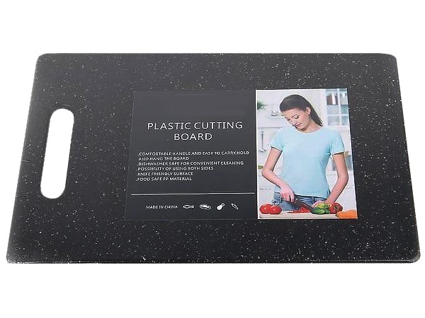 Дошка розробна пластикова сіра крихта 24х37х0,7см 19914_1