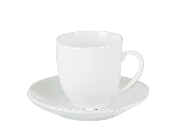 Чашка кавова з блюдцем 90мл PDHC_1
