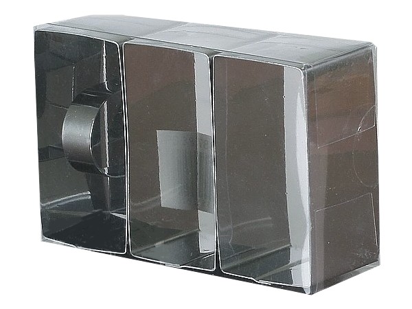 Набір форм прямокутних 4х8см для формування гарнірів і салатів 3шт 16497/387_1