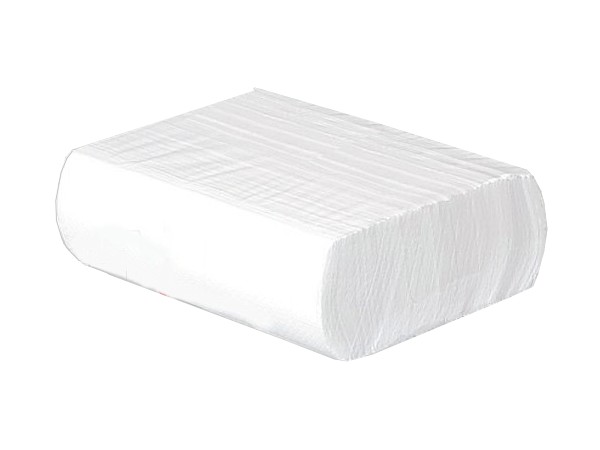 Рушник 2шари Zскладення білий вузький целюлоза 160шт Servia PRO PRZ_1