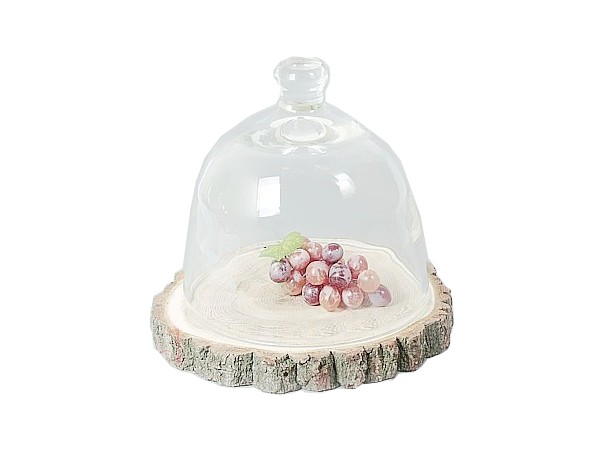 Клоше для сервірування, скло В053 d.180/ h.190мм_1