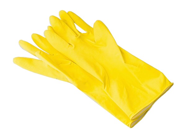 Рукавички господарчі латекс M жовті балком PRO 17300105_1