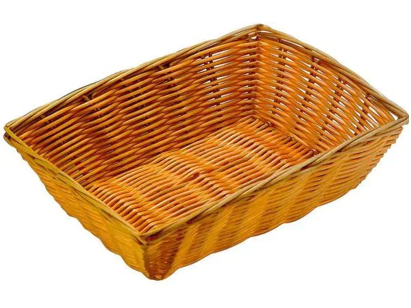 Корзина для хліба прямокутна 405х285х80мм світло-коричнева 531181 FoREST_1