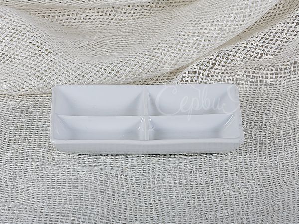 Соусник - менажница на 4 части 140х90мм 2024370_2