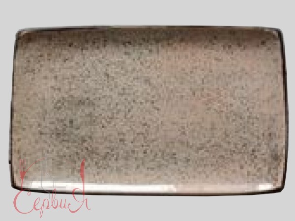 Тарілка прямокутна плітка 16,5х26см Гансеб 2226_2