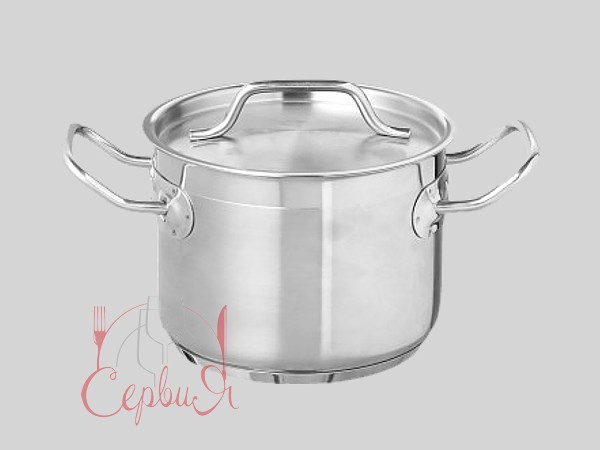 Каструля середня з кришкою 10,3л 28х15,5см 1002282+1000281_2