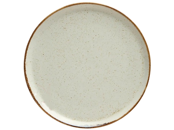 Тарілка дрібна для піци 20см Porland Seasons Beige 162920_1
