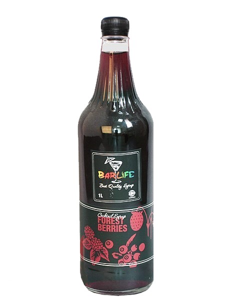 Лісові ягоди сироп 1л (ПЛАСТ.БУТ.) Barlife_1