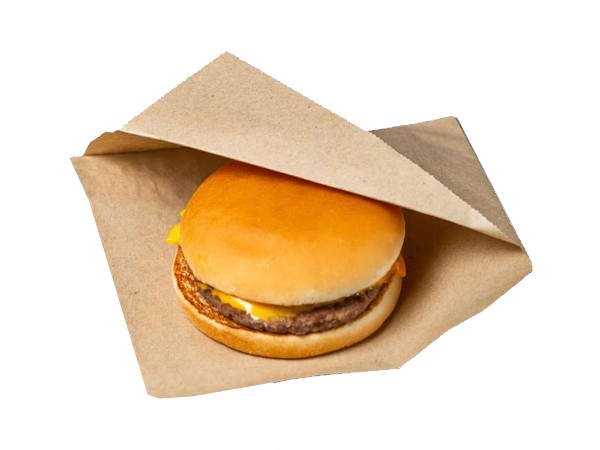 Куток паперовий для бургерів 170х160мм крафт 500шт ЭКО_1