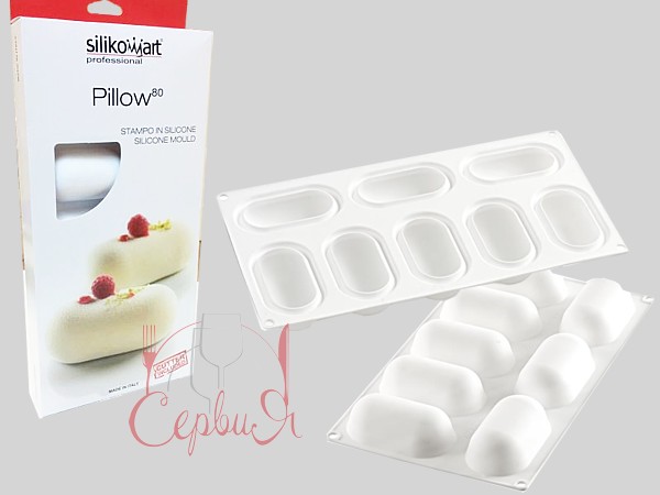 Форма силіконова 82x43см h32мм Pillow Silikomart_2
