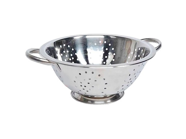 Друшляк 20см з ручками неіржавіюча сталь 18042_1